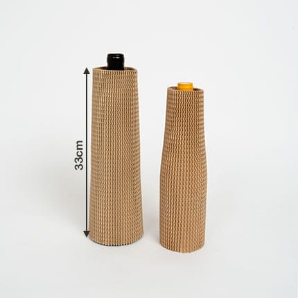 Manchon en carton pour bouteille