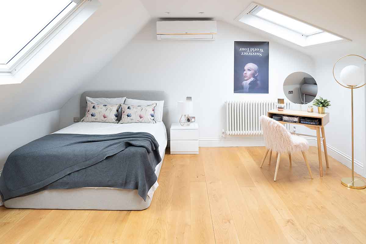 Des combles saines et bien aménagées augmenteront la valeur de votre maison