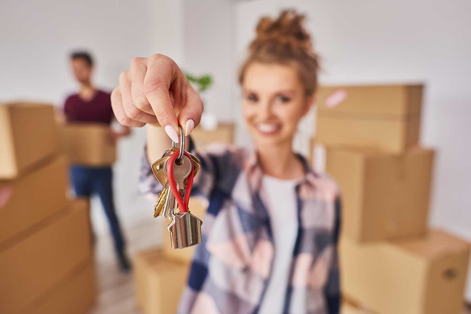 Pensez à récupérer les clés de votre nouvelle habitation quelques jours avant le déménagement
